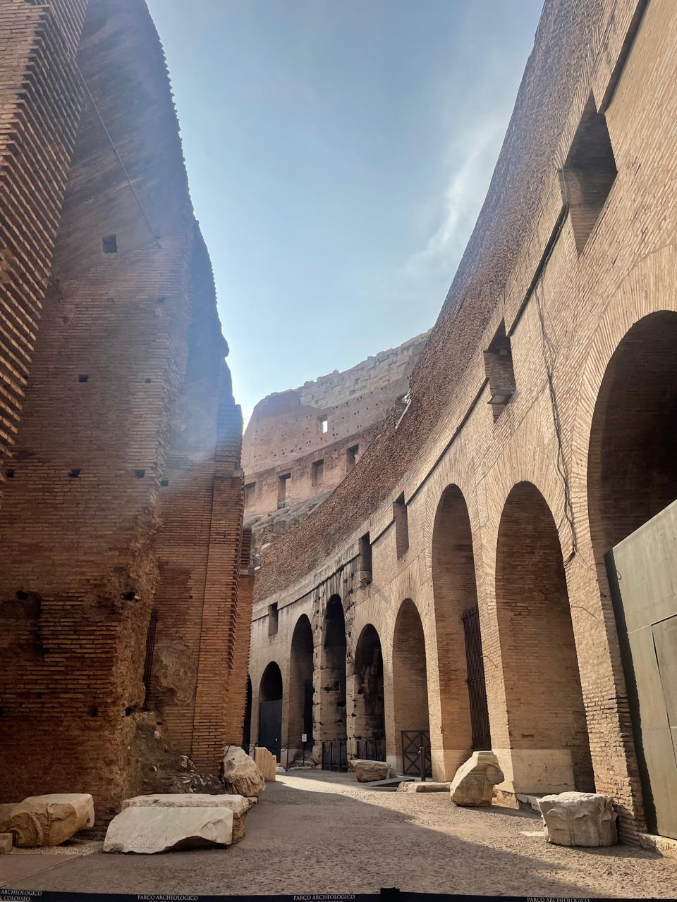 Inside the Colosseum, Rome